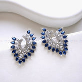 Blue Crest Hoops