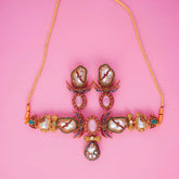 necklace and earring