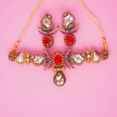 Mystic Ruby Necklace Set