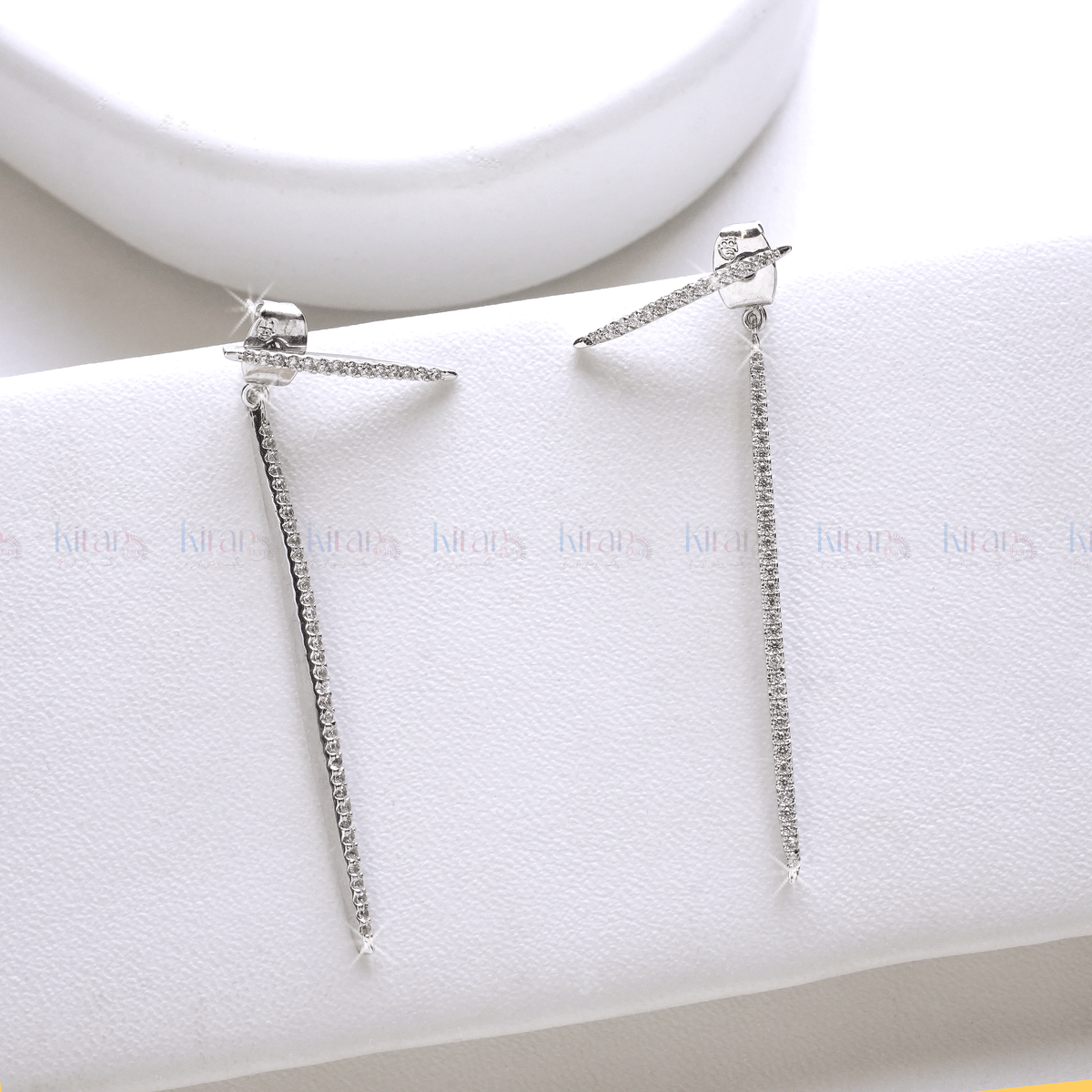 Linear Drop Earrings