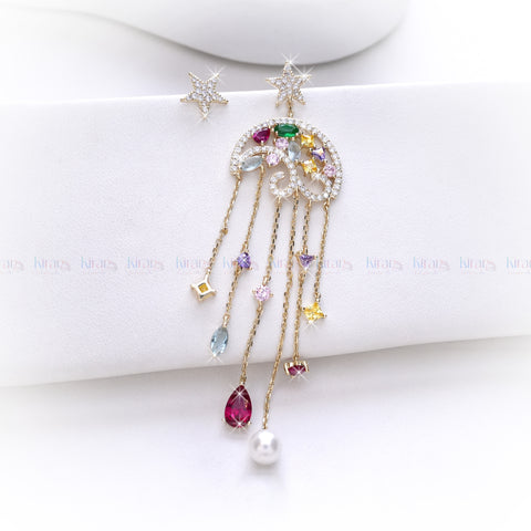 Celestial Cascade Earrings