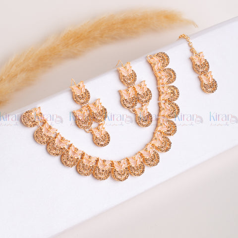 Rosabell  Zirconia Necklace Set