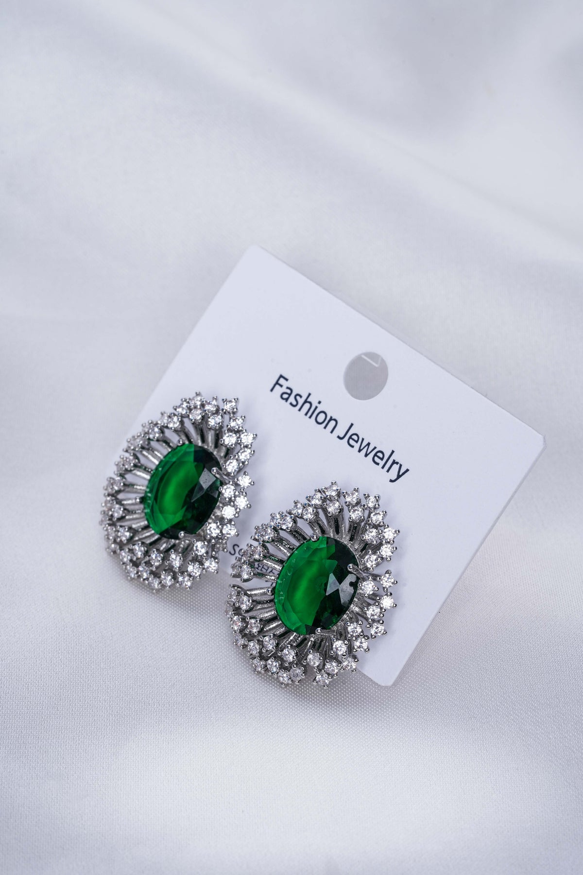 Green Aura Studs