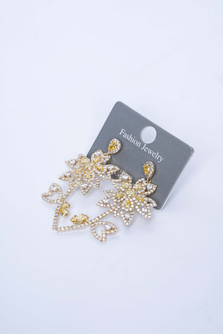 Golden Petal Dream Earring