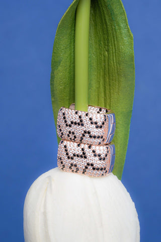 Noir Mosaic Earring