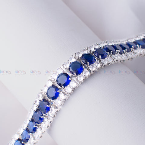 VERDA SAPPHIRE ZIRCONIA BRACELET