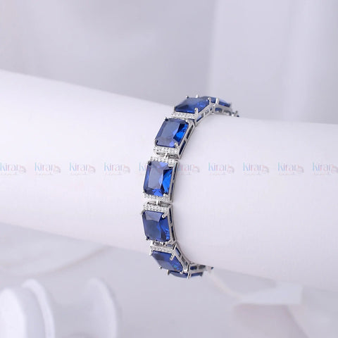 AZURELUX SAPHIRE ZIRCONIA  BRACELET