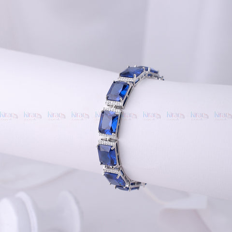 AZURELUX SAPHIRE ZIRCONIA  BRACELET