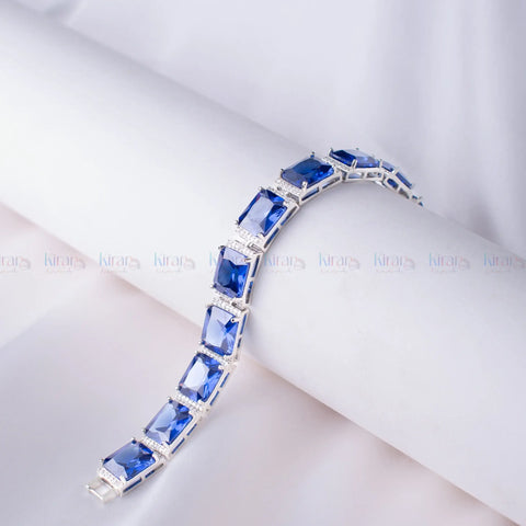 AZURELUX SAPHIRE ZIRCONIA  BRACELET