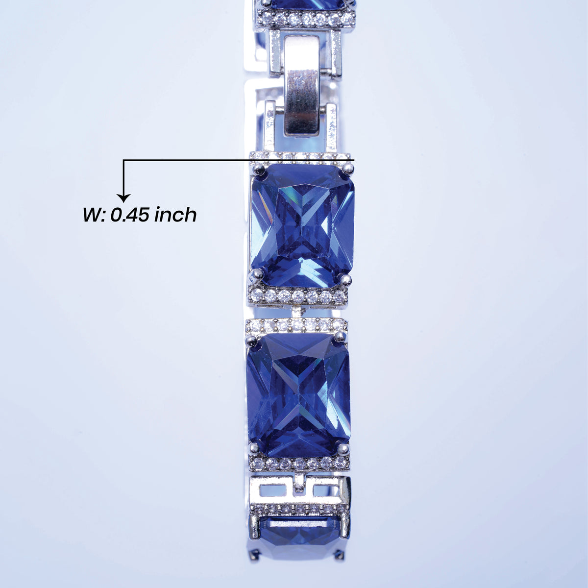 ZAHURI EMERALD ZIRCONIA BRACELET