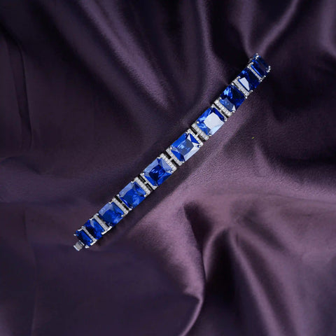 AZURELUX SAPHIRE ZIRCONIA  BRACELET