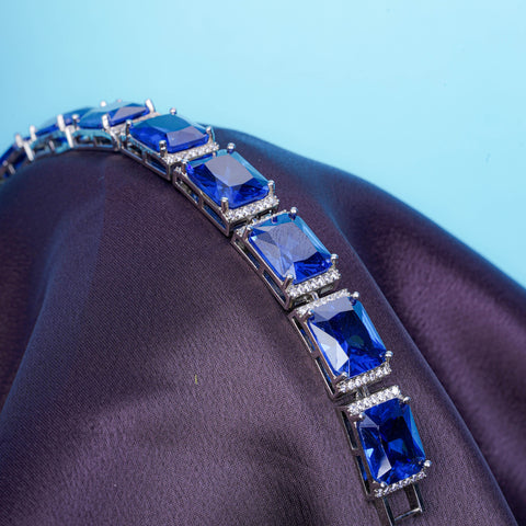 AZURELUX SAPHIRE ZIRCONIA  BRACELET