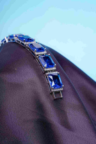 AZURELUX SAPHIRE ZIRCONIA  BRACELET