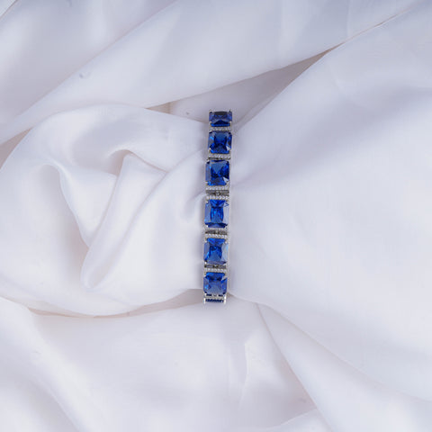 AZURELUX SAPHIRE ZIRCONIA  BRACELET