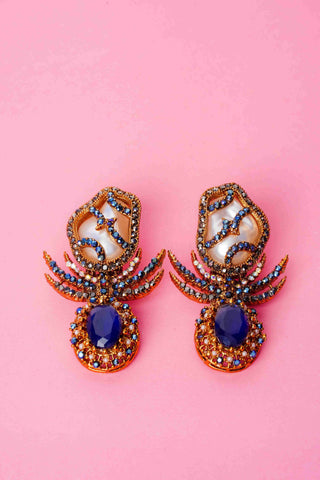 Mystic Blue  Necklace Set