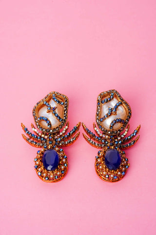Mystic Blue  necklace Set