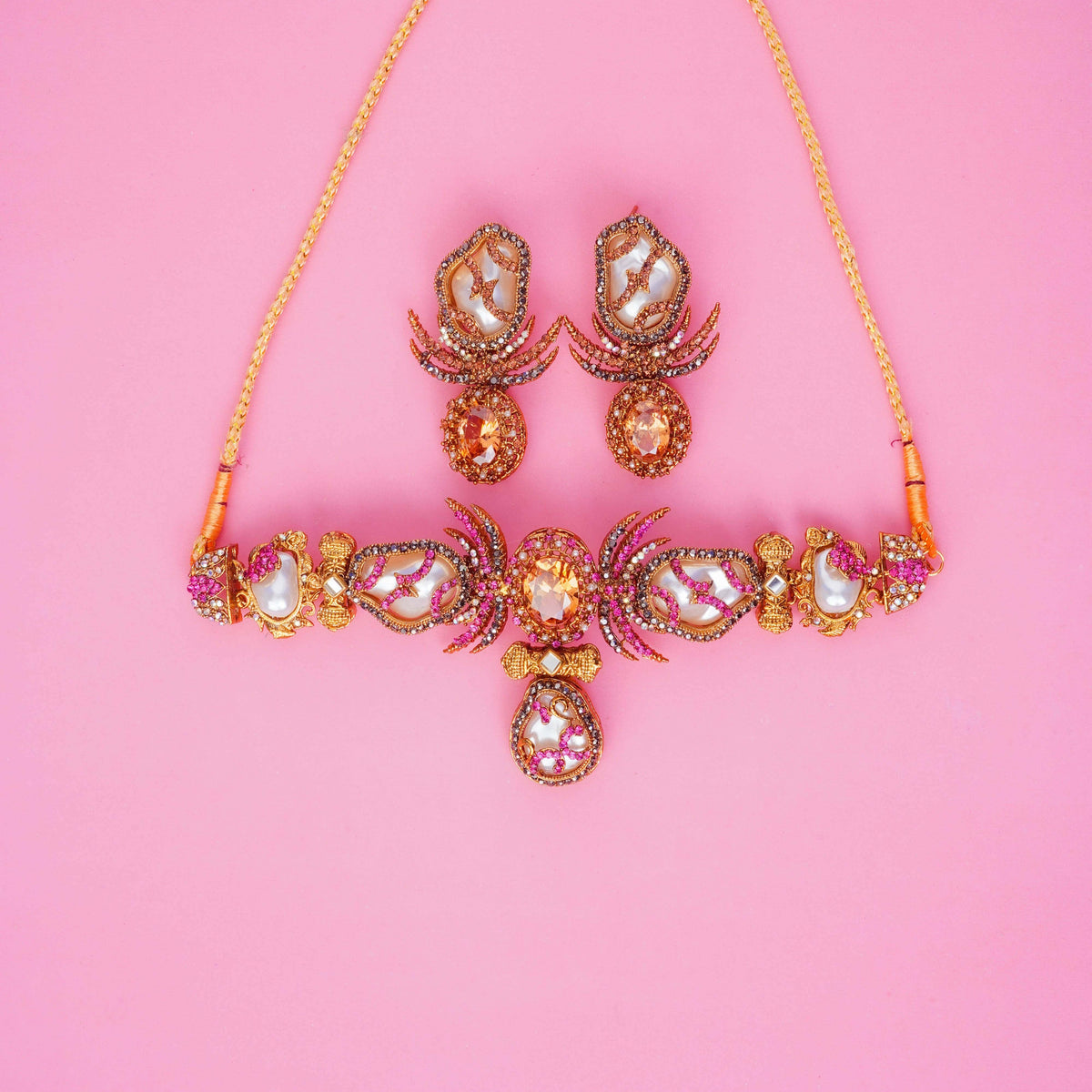 Mystic Honey Necklace Set