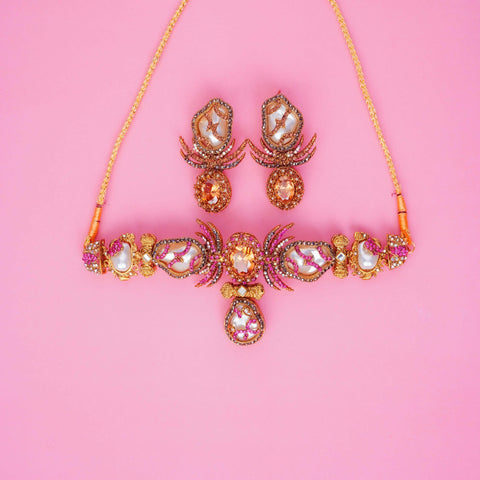 Mystic Honey Necklace Set