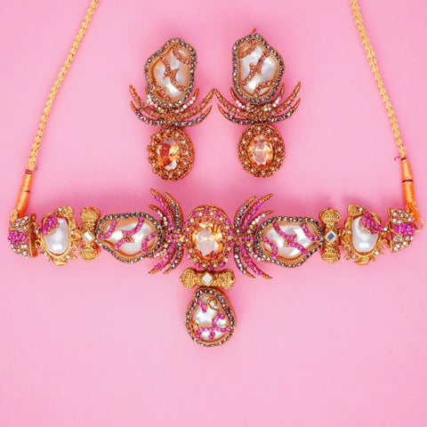 Mystic Honey Necklace Set