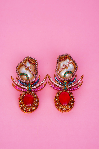 Mystic Ruby Necklace Set
