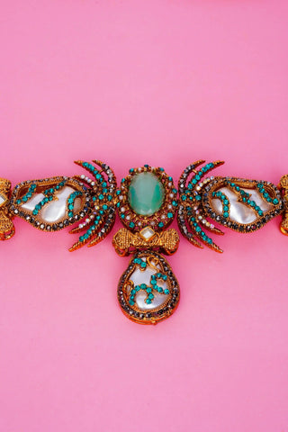 Mystic Aqua Necklace Set