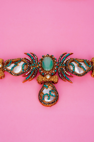 Mystic Aqua Necklace Set