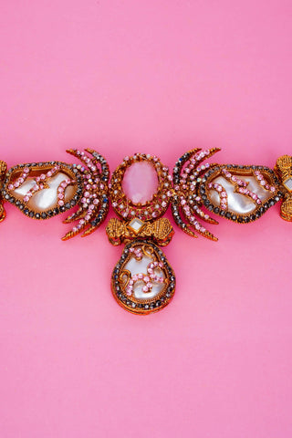 Mystic Pink Necklace Set