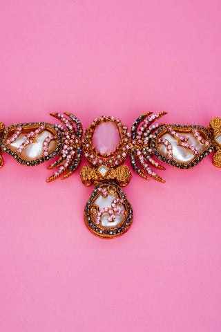 Mystic Pink Necklace Set