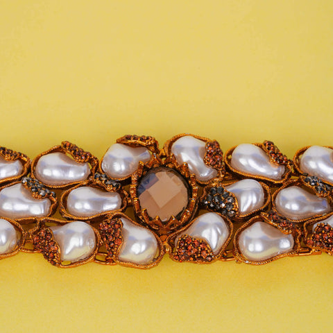 Golden Pearl Drape