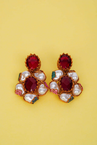 Ruby Pearl Drape