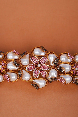 Pink Petal Pearl Set