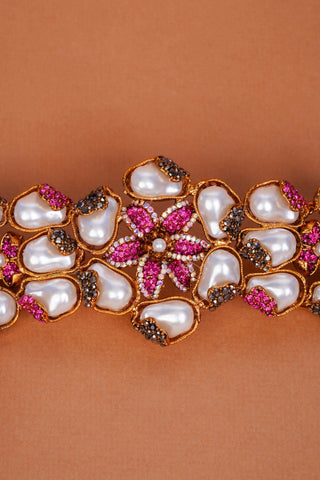 Rose Petal Pearl Set