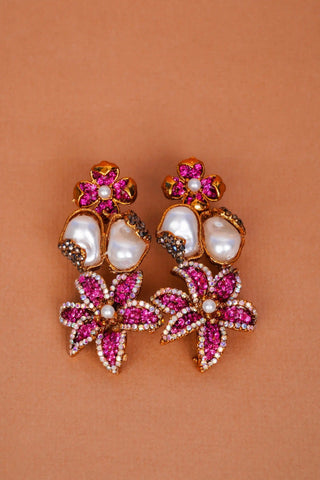 Rose Petal Pearl Set
