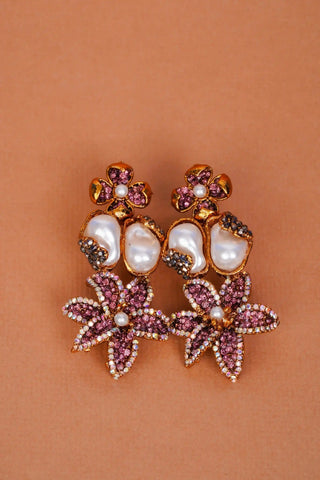 Radiant Pink Petal Pearl Set