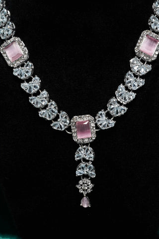 Frosted Lilac Necklace set