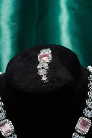 Frosted Lilac Necklace set