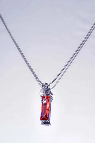 Ruby Flame Pendant