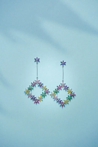 Floral Halo Earring