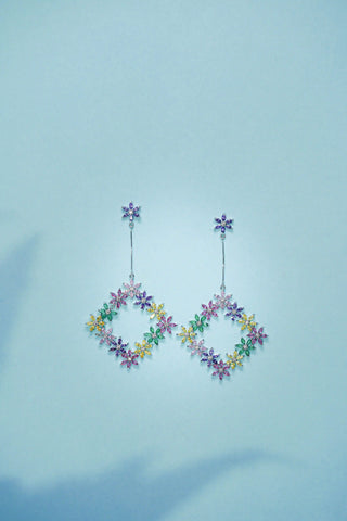 Floral Halo Earring