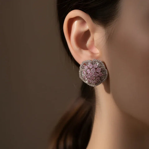 Blush Radiance Studs