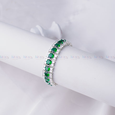 VERDA EMERALD ZIRCONIA BRACELET