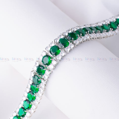 VERDA EMERALD ZIRCONIA BRACELET