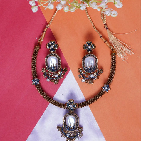 Anarkali Necklace Set
